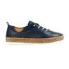 Lunar Womens/Ladies Evie Leather Plimsolls
