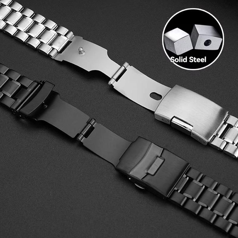 For TimeX Tide Series Stainless Steel Watch Strap T2N721 T2N720 TW2R55500 T2N739 Men's Lug End Metal Bracelet 24x16mm with Tools