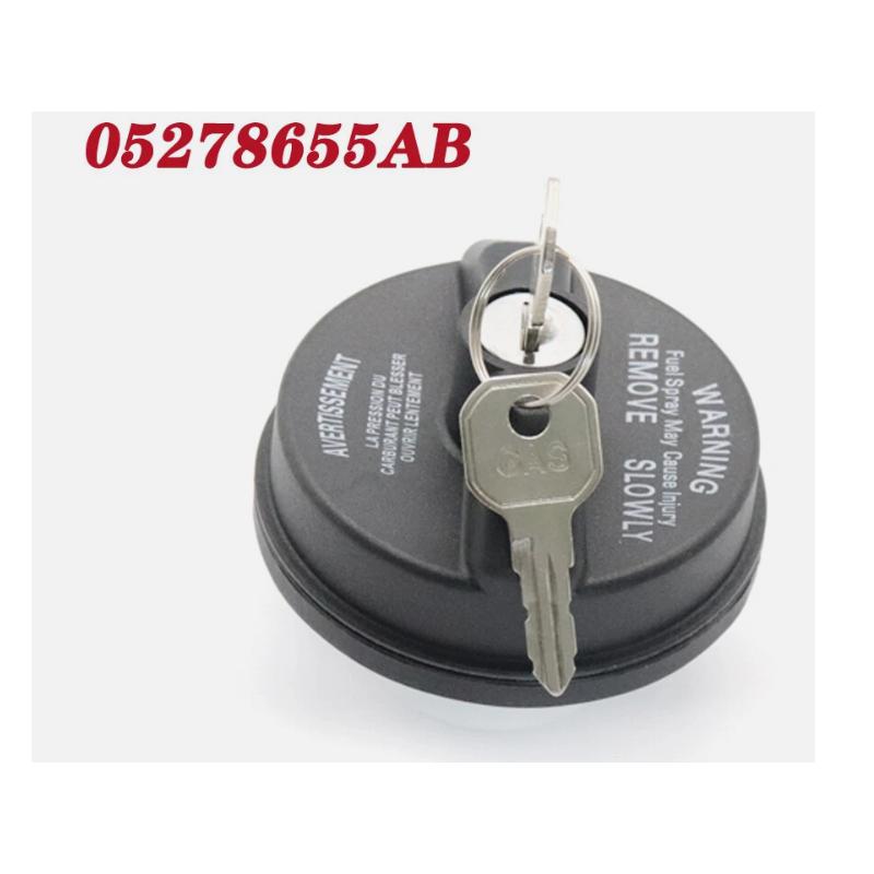 NEW 5278655AB Locking Gas Fuel Cap Fits For Chrysler Jeep Dodge Ram 2001-2021 1PCS