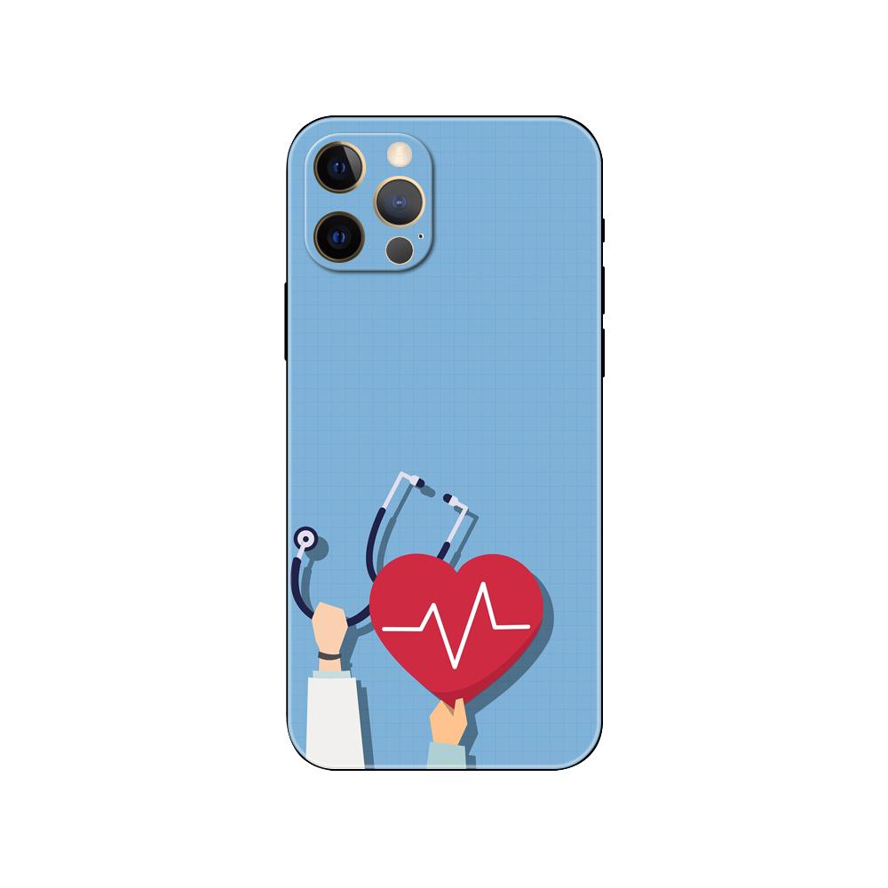 Funda para teléfono de Enfermera Médico Medicina para iphone 5 5s 2020se 6 6s 7 8 plus x 10 XR XS 11 12 13 mini pro MAX cubierta trasera de tpu negra