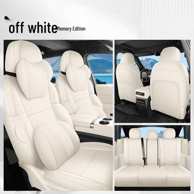 Ideal L7 Perforated Leather-Style Car Seat Cover, Breathable & All-Season, Full Coverage Cushion