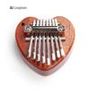 Mini Mahogany Crystal Kalimba Finger Piano Toy - Eight-Tone Thumb Piano Musical Instrument Gift