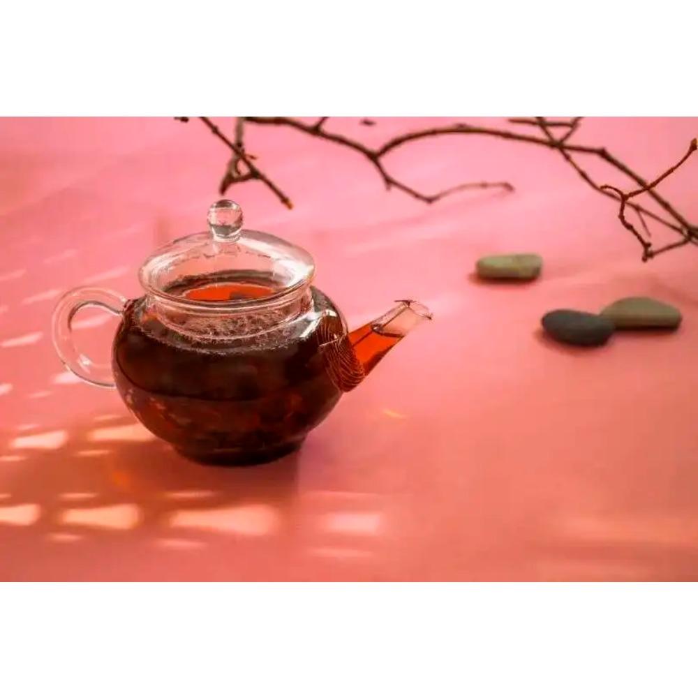 250ml Heat-resisting High Temperature Glass Mini- Scented Tea Infusion Of Tea Kettle Transparent Kung Fu Tea Have Trumpet Teapot