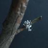 Silver Ring with Cubic Zirkonia, Product Weight 2.56 G (2208020)