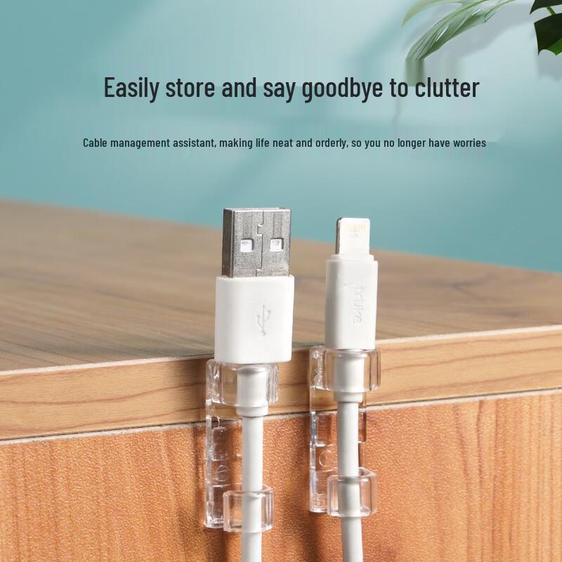 Self-Adhesive Cable Organizer Clips