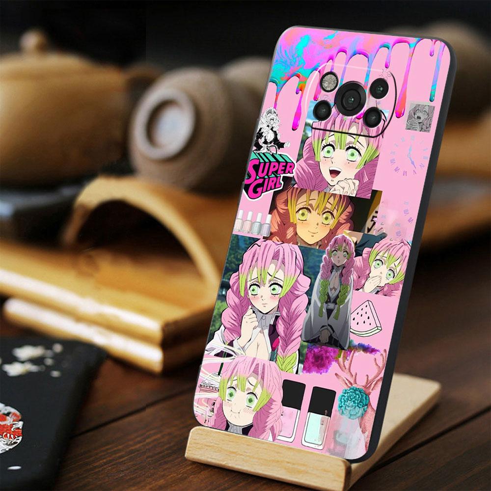 Demon Slayer Kimetsu Anime Shockproof Celular Funda For Xiaomi POCO X3 NFC F3 MI 11 Lite M4 Pro 5G X4 10T M3 11T 9T F4 GT