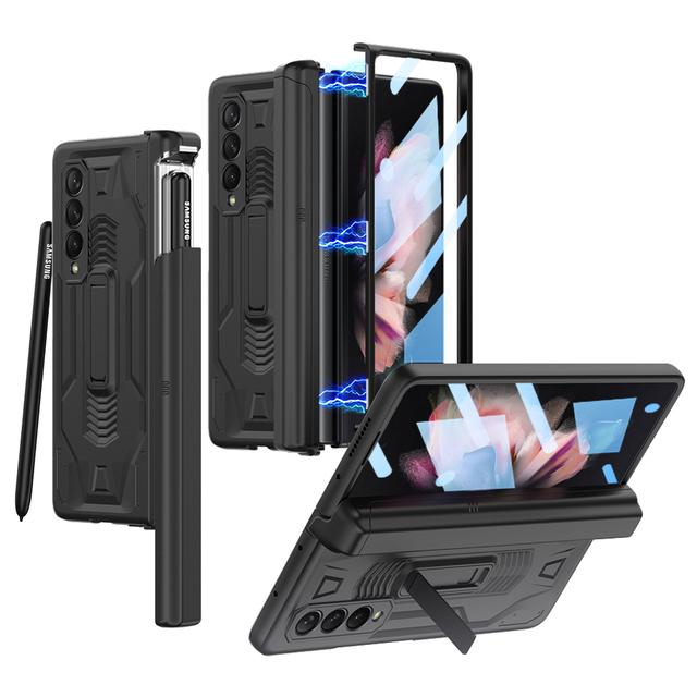 Ställbart Portabelt Fulltäckande Glasfilmskal För Samsung Galaxy Z Fold 4 5g Fold3 Fold4 Fold 3 Zfold3 Zfold4 Telefonskal