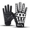 1 Pair Skeleton Design Cycling Gloves Breathable Touchscreen Gloves  Cycling Sports