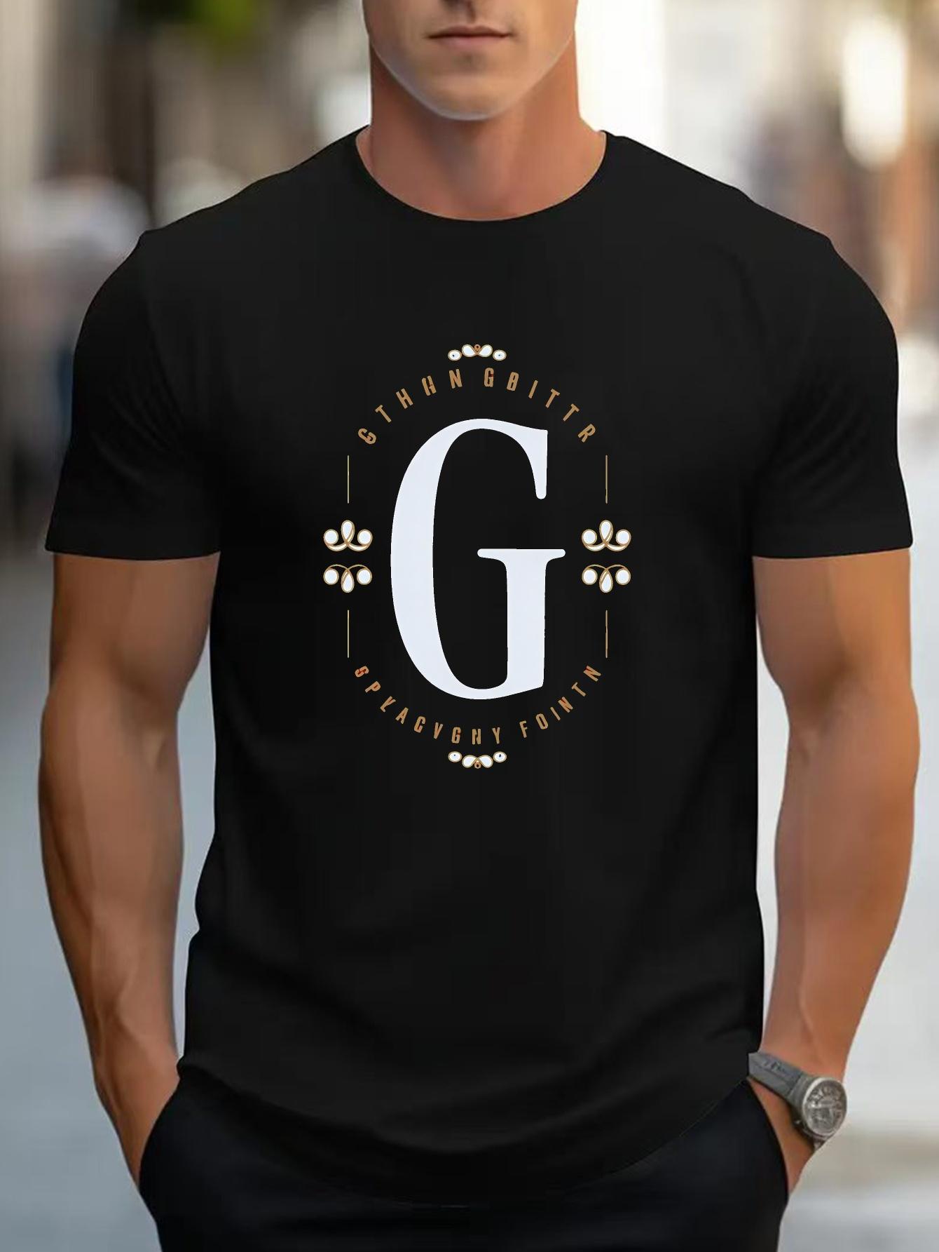Cotton Blend T-shirt - G Print S
