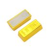 Glittering Fake Gold Bar Simulation Bullion Bar Ideal Gift Golden Brick  Home Decor