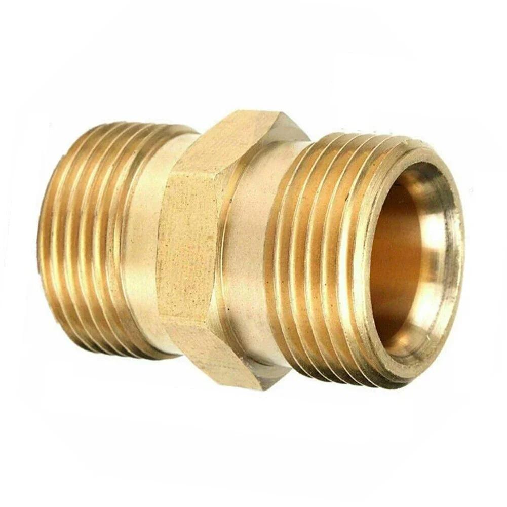 M22/15mm Male Adapter Convenient M22/15mm to Male Adapter for Karcher Power Pressure Washer Expand Your Cleaning Capability!
