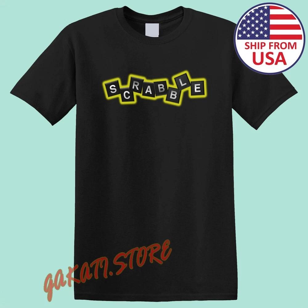 Scrabble Game Show 2 Men s Black Size S-5XL L