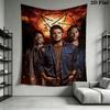 supernatural Wall Tapestry Aesthetic Wall Hanging Printed Fabric Blanket Decorative Tapestries for Bedroom Living Room Home Decor