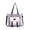 New Large-capacity Make-up Bag Fashionable Handbag Women's Simple and Versatile Shoulder Messenger Bag Commuter Tote Bag