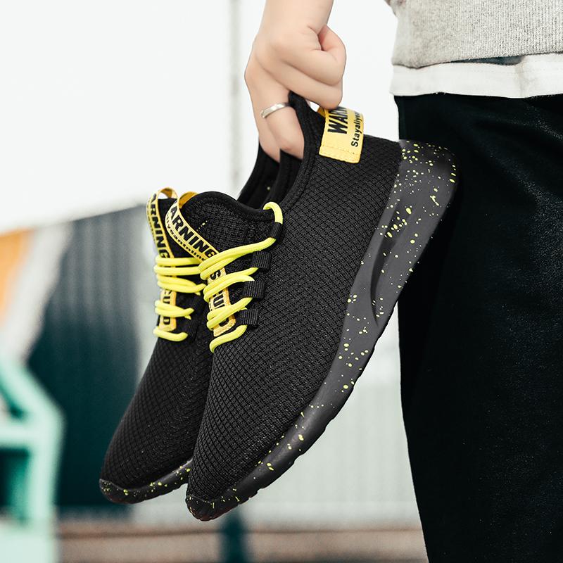 Мужские кроссовки легкие нескользящие кроссовки на шнуровке прогулочная обувь 47 — фото 15