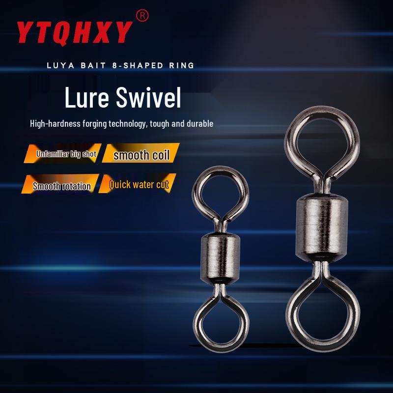 

Высокоскоростной вертлюг в форме восьмерки: Прочная тяга Рыболовная снасть Аксессуар 20 pieces per pack