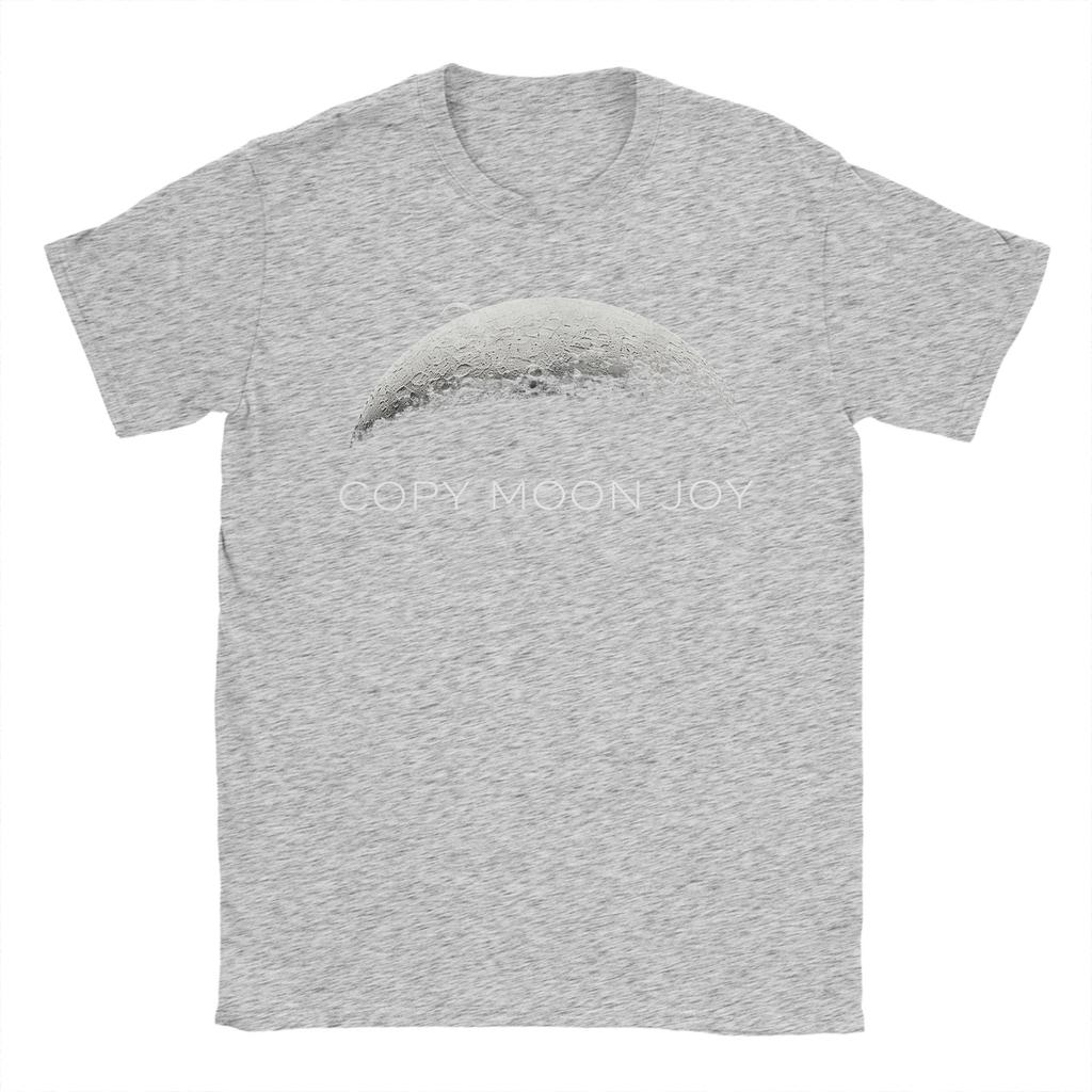 Unisex TShirts Copy Moon Joy Artemis II Space Funny Pure Cotton Tee Shirt Short Sleeve T Shirts Crewneck Tops Plus Size