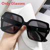 Trendy Large Frame Sun Glasses For Women Pc Material Uv380 Fashion Party And Outing Eyewear