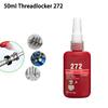 50ml Threadlocker 272 Red Screw Glue Thread Locking Agent Anaerobic Glue Anti-Loose Screw Fastening Anaerobic Curing
