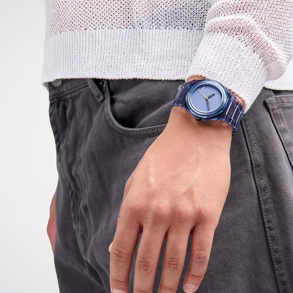 Authorized Distributor D1 Milano Unisex Watch Nylon EXP Cobalt NYBJ05 39mm [D1 MILANO] Men's