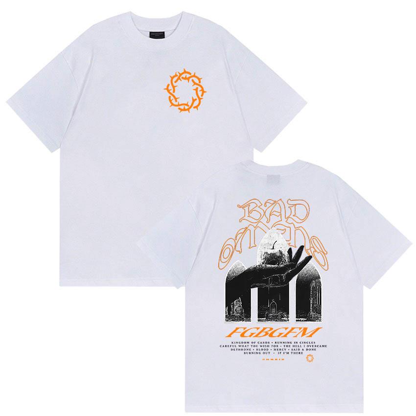 Rock Band Bad OUnisexs Tour 2026 Graphic T Shirt Unisex Women Vintage High Quality Fashion Tshirts Tops 100 Cotton Oversized Tshirt