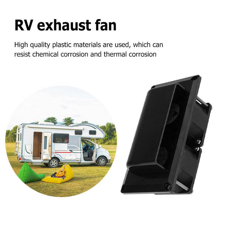 1PC 12V Caravan Motorhome Trailer Side Air Vent Fan RV Ventilation Exhaust Fan For Camper Trailer Boat Marine Yacht Accessories