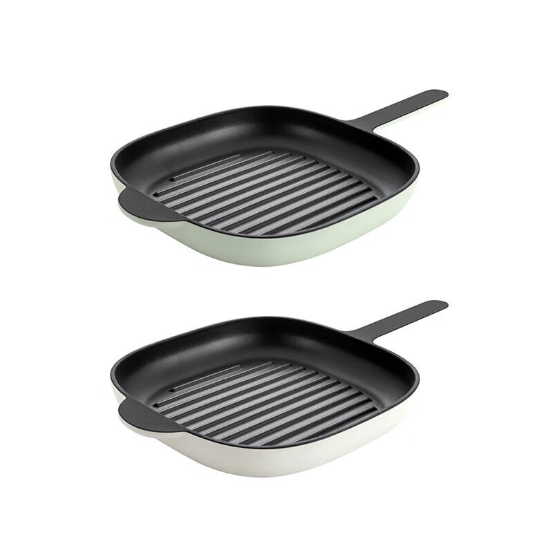 DESLON Aurora Series Enamel Steak Frying Pan