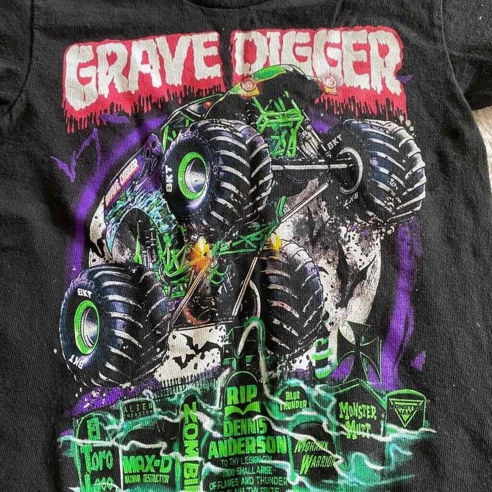 Grave Digger t shirt Grave Digger cotton gift women men t shirt