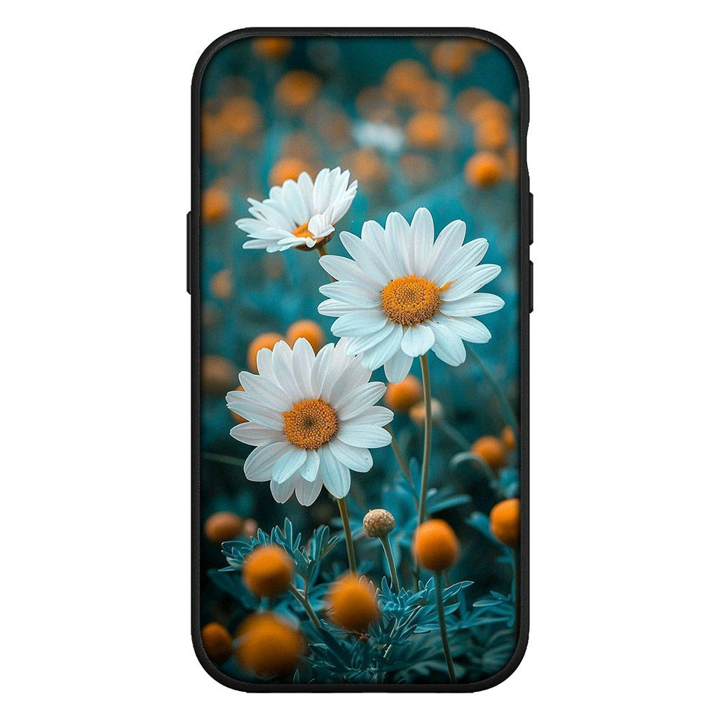 for iPhone 16 15 Xiaomi Redmi Note 14 13 12 11 Pro Max X 16e Samsung Galaxy S25 S24 S23 Moto OPPO Huawei Fashion Fresh Little Daisy Flower Phone Case