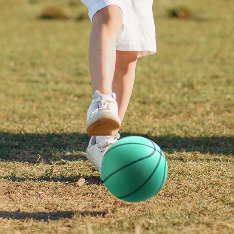 18/21/24Cm Odbijająca Niema Piłka Halowa Cicha Koszykówka Z Obręczą Wysokoelastyczna Lekka Mini Koszykówka Prezenty Dla Dzieci