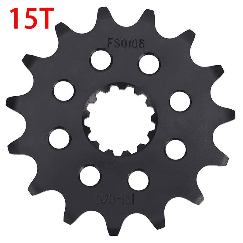 520 Chain 14T 15T 16T 43T 45T Motorcycle Sprocket Gear For Yamaha MT-03 MT-25 YZF-R25 YZF-R3 1WD-E7460-00-00 1WD-F5443-00-00