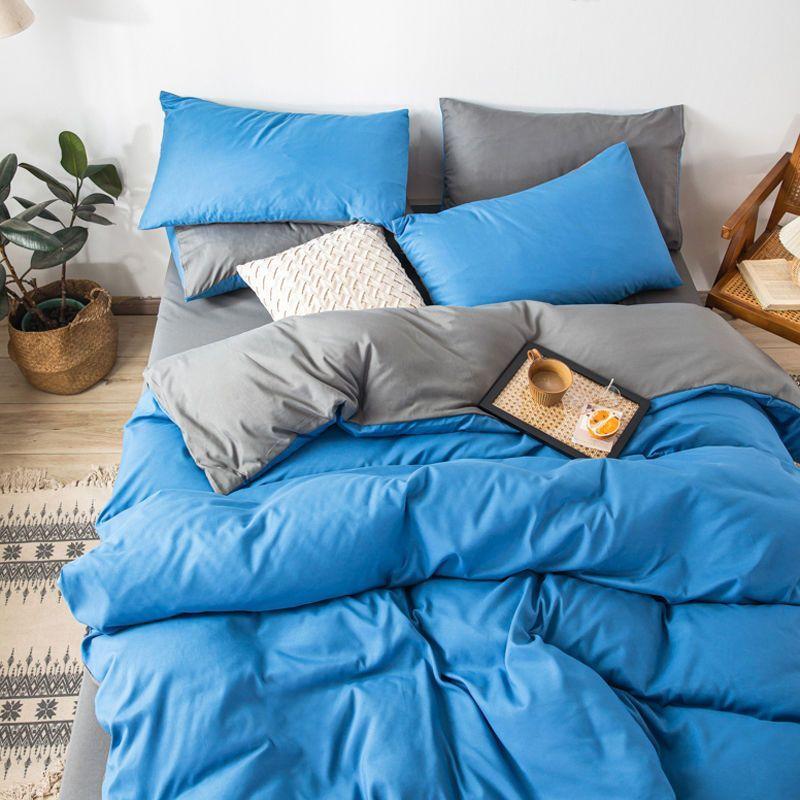 Duvet Cover Nordic Modern Fashion Washable Household Bedroom Dormitory Students Queen Bedding Skin-friendly Comfortable Textile
