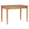 Day and Night - Day and Night Garden Dining Table Solid Teak Wood 110x65x80 Cm