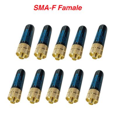 10τμχ Srh805s Sma-f Θηλυκή Κεραία Διπλής Μπάντας Vhf/uhf Για Πομποδέκτη Uv-5r Bf888s Uv-82 Uv9r Αξεσουάρ Αμφίδρομου Ραδιοφώνου