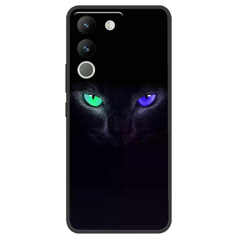 For VIVO V29E Case V2317 Camer Protective Shell For VIVO Y200 5G Phone Case Soft Silicone TPU Back Cover V2307 Shockproof Fundas