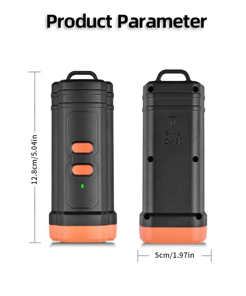 Dispositif Portatif Ultrasonique Haute Puissance Anti-Aboiements & Dressage de Chiens