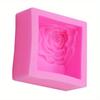 1PC 3D Rose Flower Silicone Soap Mold Silicone DIY Handmade Mould for Soap Making Candle Polymer Clay Molds Crafts DIY Forms