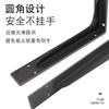 2 Pieces Heavy Duty Mantel Brackets, Large Metal Shelf, Wall Mounted Floating Triangle Hand Welded Countertop Holder, Load 250KG