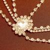 Head Chain Rhinestones Bohemian Jewelry Boho Forehead for Prom Girls