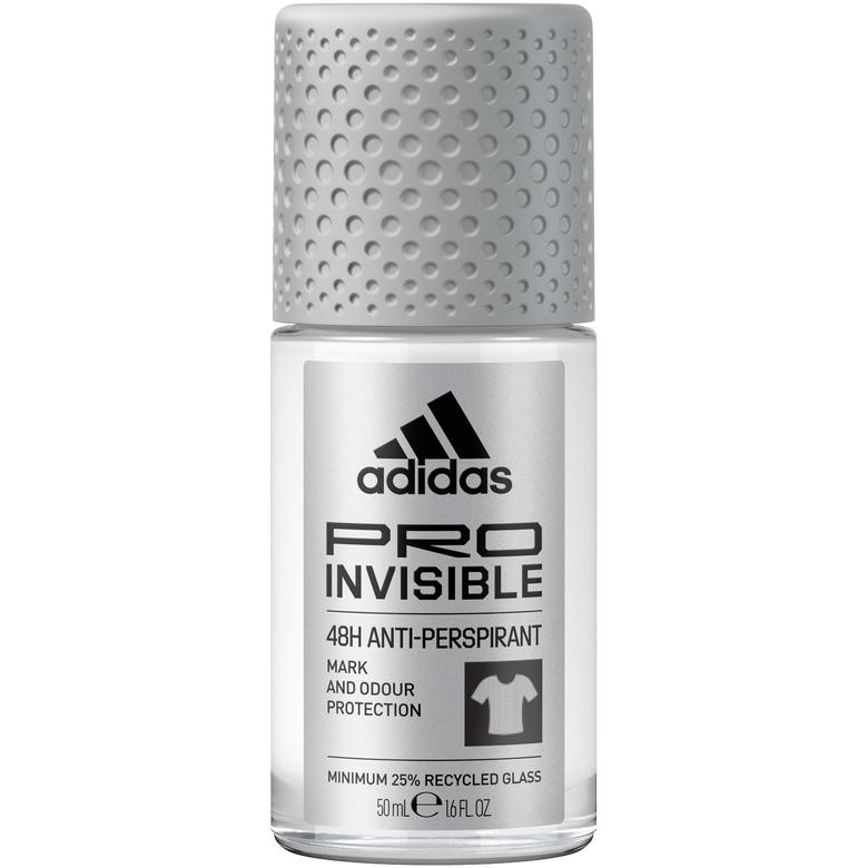 Adidas men pro invisible clear 48h antyperspirant w kulce roll-on dla mężczyzn 50ml