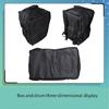 Padded Drum Case with Handle Zipper Instrument Case Cajon Shoulder Bag Drum Bag