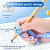 Suport pentru creion Lungime reglabilă Moale Confortabil Design ergonomic Copil mic Instrument de ajutor pentru scris Suport stilou