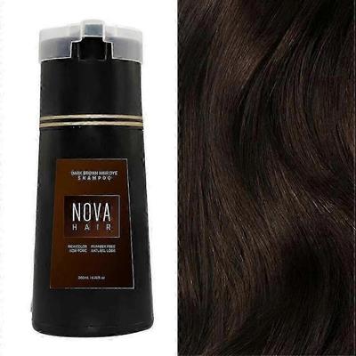 Hair Dye Shampoo, Nova Hair Instant Dye Shampoo,Hair Color Shampoo for Hair Less