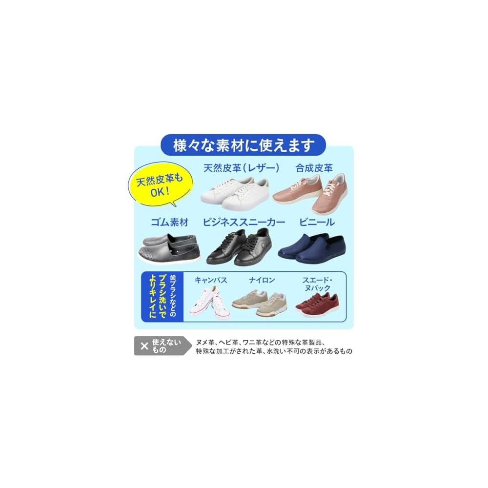 Sereniq Sneaker Cleaner [First in Japan] Jet Foam Nano-Cleaning Ingredients Waterless Deodorizing