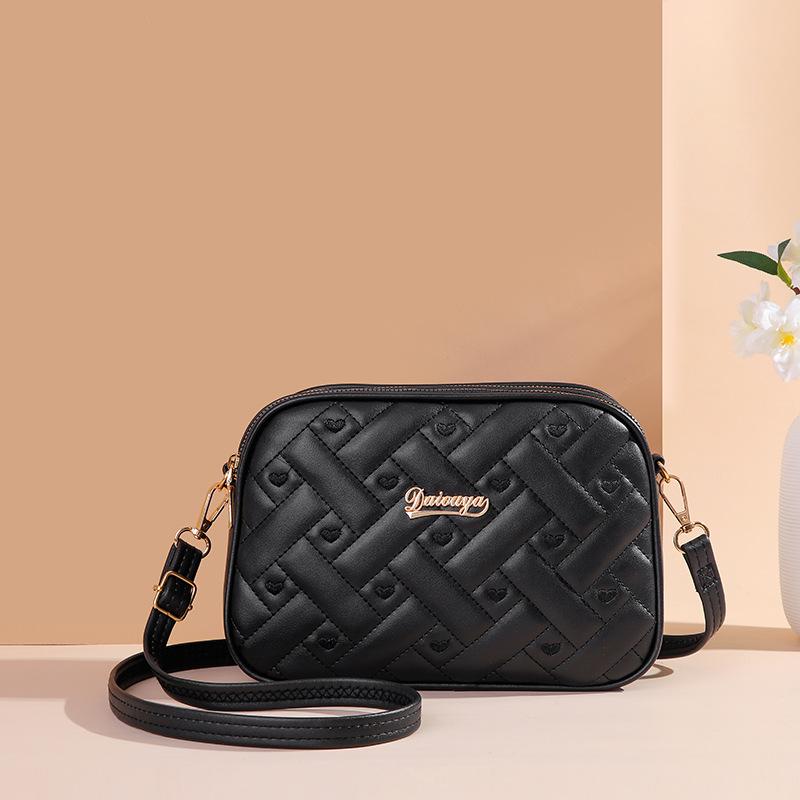 

Новая модная ромбовидная сумка, многослойный карман, сумка для мобильного телефона и мелочи, женская наплечная сумка, маленькая