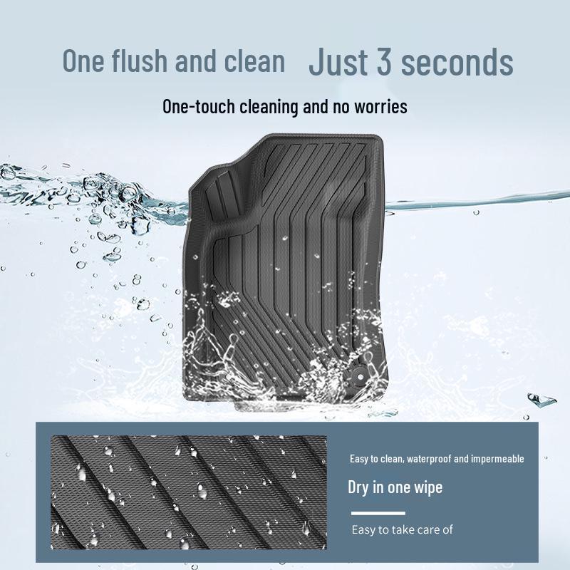 2022 Peugeot 308 European LHD TPE Waterproof Floor Mats & Trunk Mat