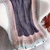 Spring and Summer New Flowers Pattern Cotton Linen Scarf for Women Autumn Warm Soft Shawls Muslim Hijab Poncho Echarpe Stoles