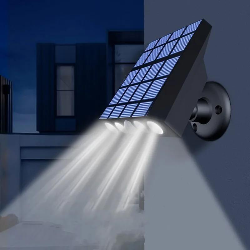 30W LED Solarlampor Utomhus Vägglampa Vattentät Gatlykta För Trädgårdsbelysning Strålkastare Med Rörelsesensor LED Extern