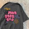 Find Your Way Life Is Amusing Mens T Shirt Harajuku Loose T-Shirt Anime Tee Clothes Casual Wears Tops Fashion Loose T Shirts