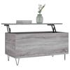 Mesa de Centro Cinza Sonoma 90 x 44,5 x 45 cm Aglomerado